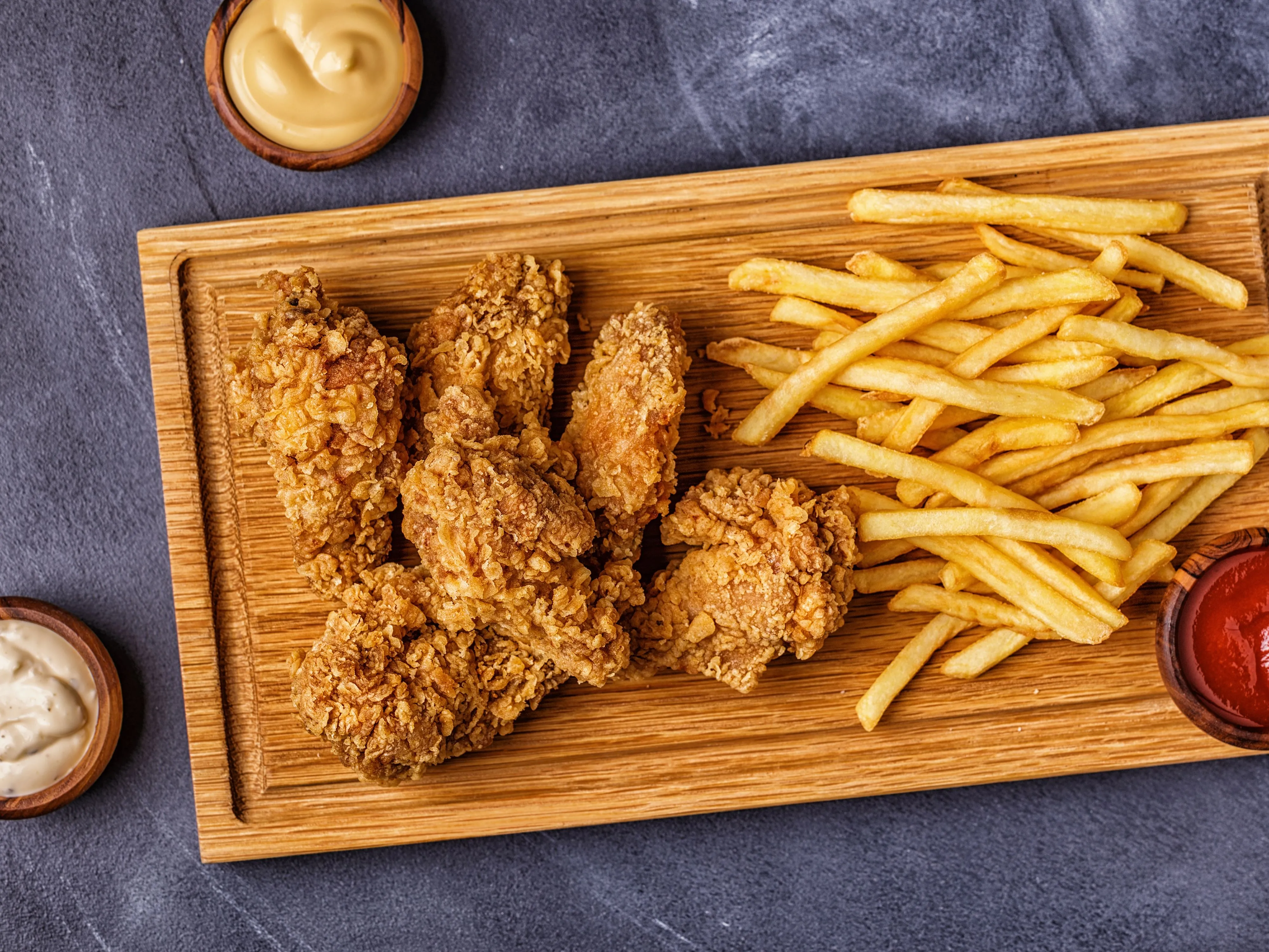 Corner çıtır tavuk tabağı 